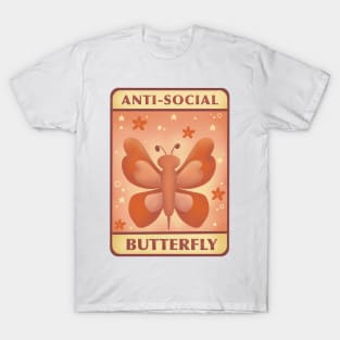 Anti-social butterfly T-Shirt